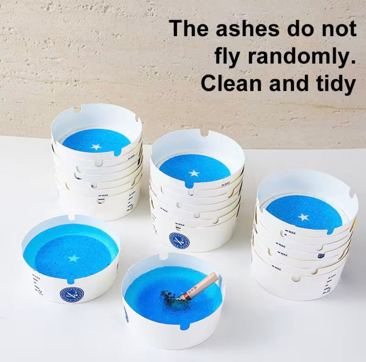 Disposable Foam Ashtrays