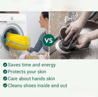 Shoe washing bag